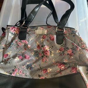 Floral Patterned Women's Bag